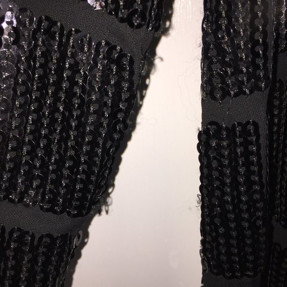 Theory 3/4 Sleeve Sequined Cocktail Dress size M - Picture 6 of 7